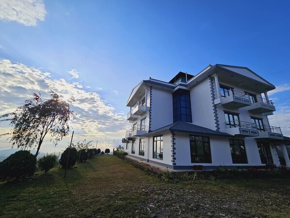 Façade de l’hébergement