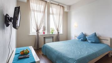 Apartment | 2 Schlafzimmer, Schreibtisch, Verdunkelungsvorhänge