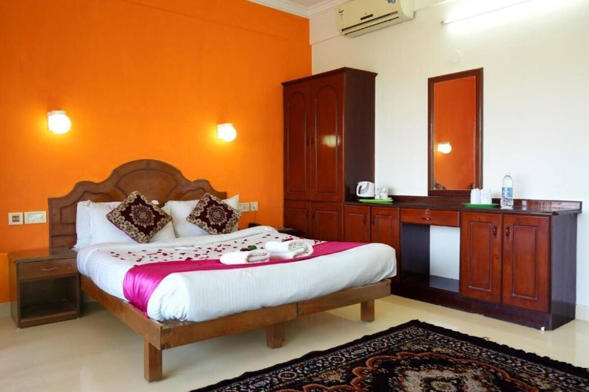 Kamar Double Standar, pemandangan kebun | Seprai premium, meja kerja, Wi-Fi gratis, dan seprai linen
