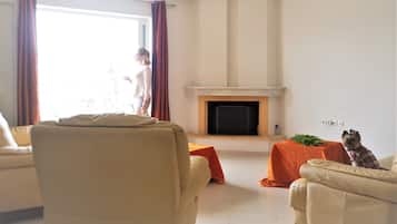 House, 3 Bedrooms | Living area | Flat-screen TV
