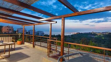 Elite Villa, Multiple Bedrooms, Private Pool, Sea View | View from room