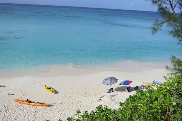 Jolly Mon beach, just steps from Jolly Mon Villa