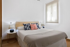 2 habitaciones, wifi gratis y ropa de cama