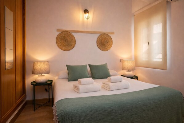 2 habitaciones, wifi gratis y ropa de cama 