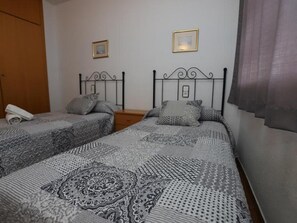 2 slaapkamers, beddengoed