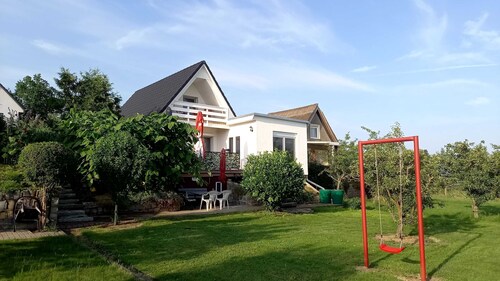 Ferienhaus in Salem am Kummerower See - Ferienhaus mit Seeblick