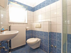 Bathroom - Studio with a/c (Fažana)