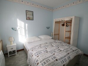 2 chambres, draps fournis