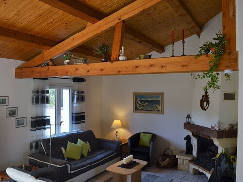 Haus am Strand, zu Fuß zum Strand, WIFI, Parkplatz, Haustiere erlaubt