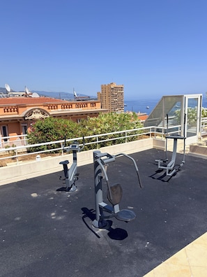 Fitness facility - Apartment 2 mins from center of Monaco and 10 from beach and Grimaldi Forum. (Beausoleil)