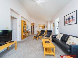 Smart TV, DVD player, books