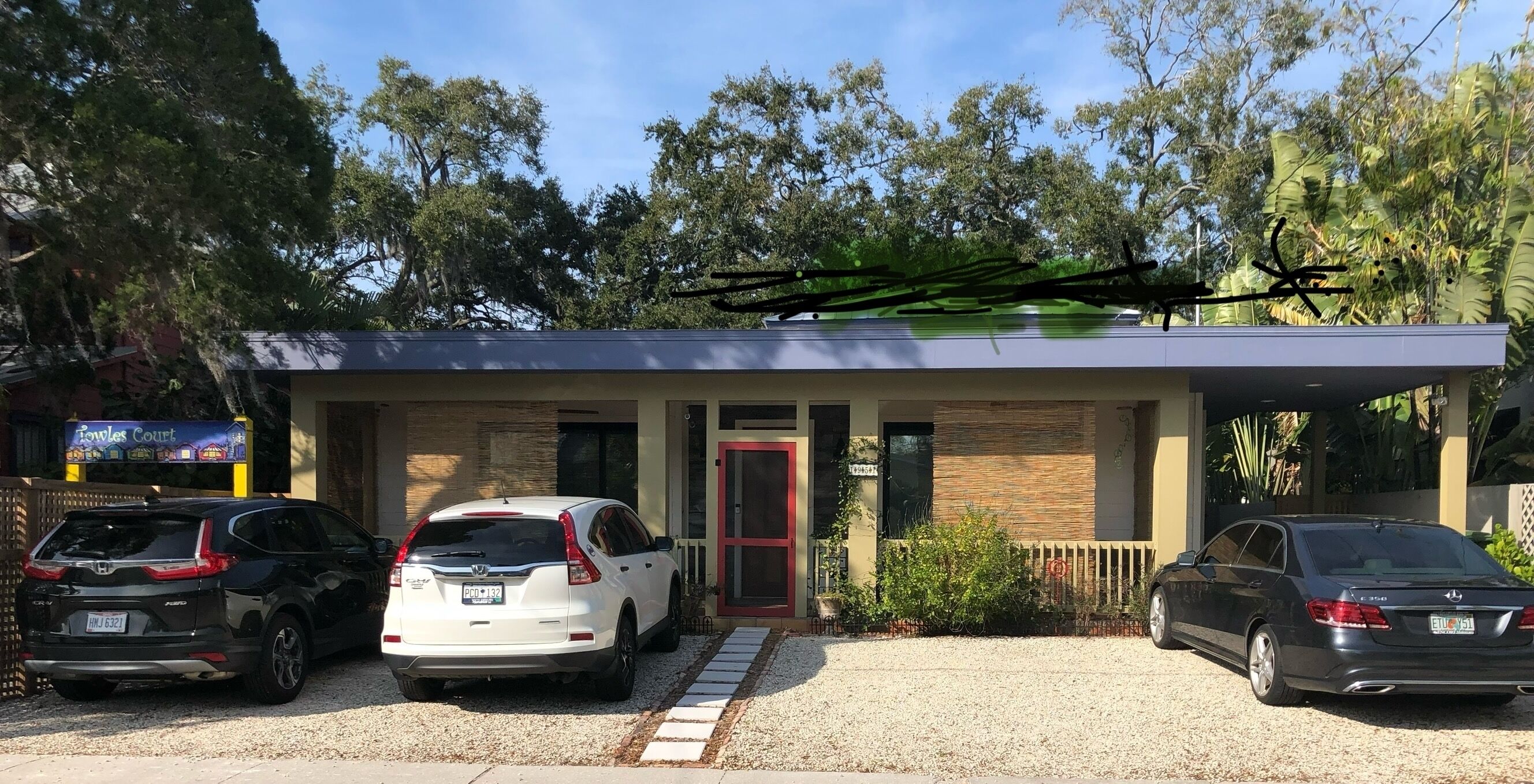 Enceinte de l’hébergement