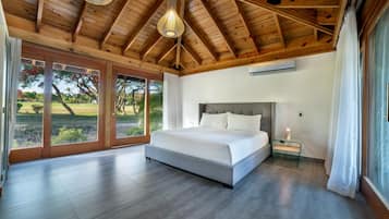 8 habitaciones, escritorio y tabla de planchar con plancha