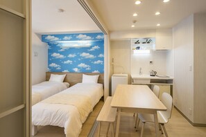 Superior Quadruple Room, 1 Bedroom, Balcony | In-room safe, soundproofing, iron/ironing board, free WiFi - Hotel SAILS (Tokyo)