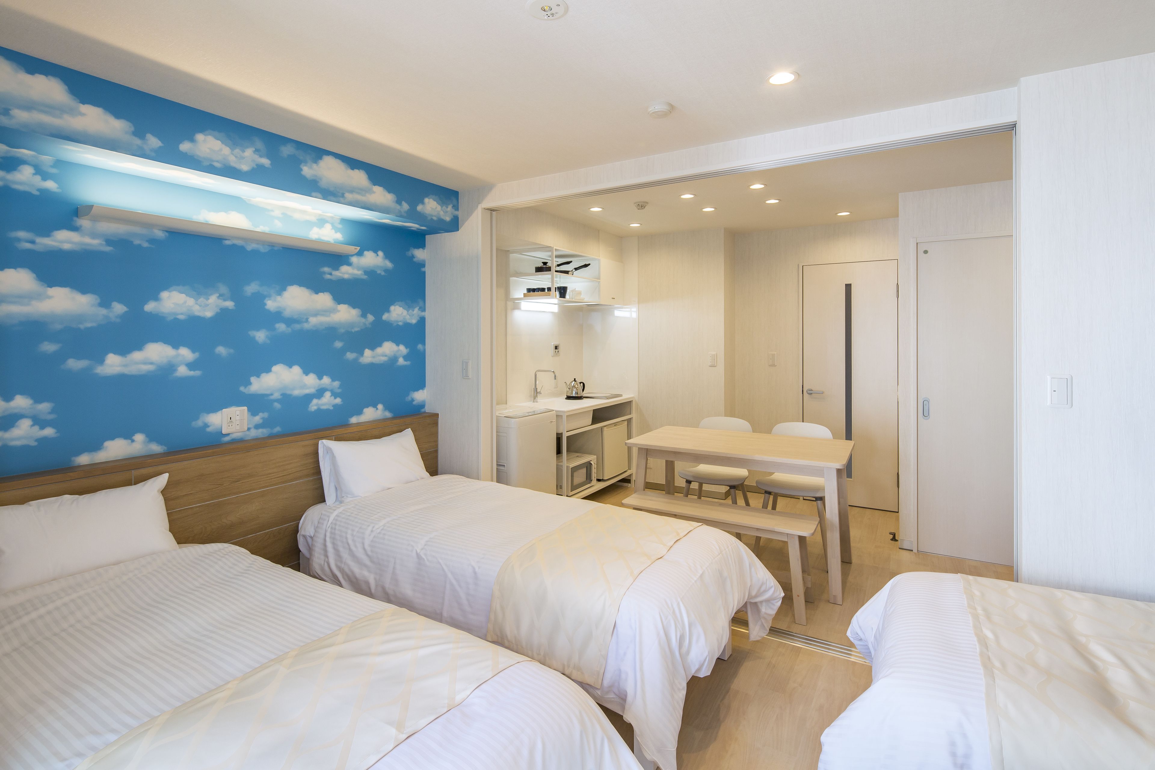 superior quadruple room, 1 bedroom, balcony | 1 bedroom, in-room safe, soundproofing, iron/ironing board