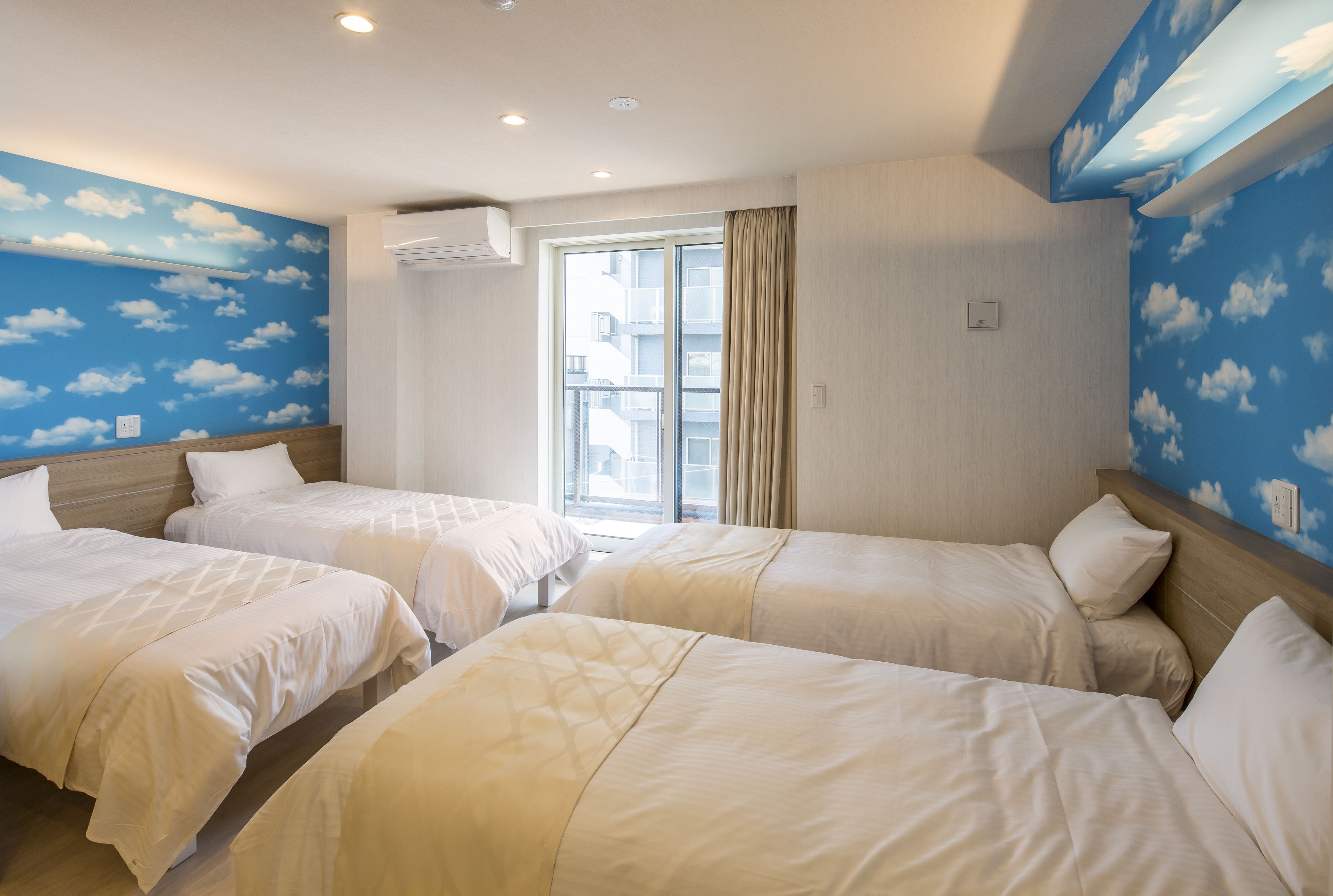 superior quadruple room, 1 bedroom, balcony | 1 bedroom, in-room safe, soundproofing, iron/ironing board