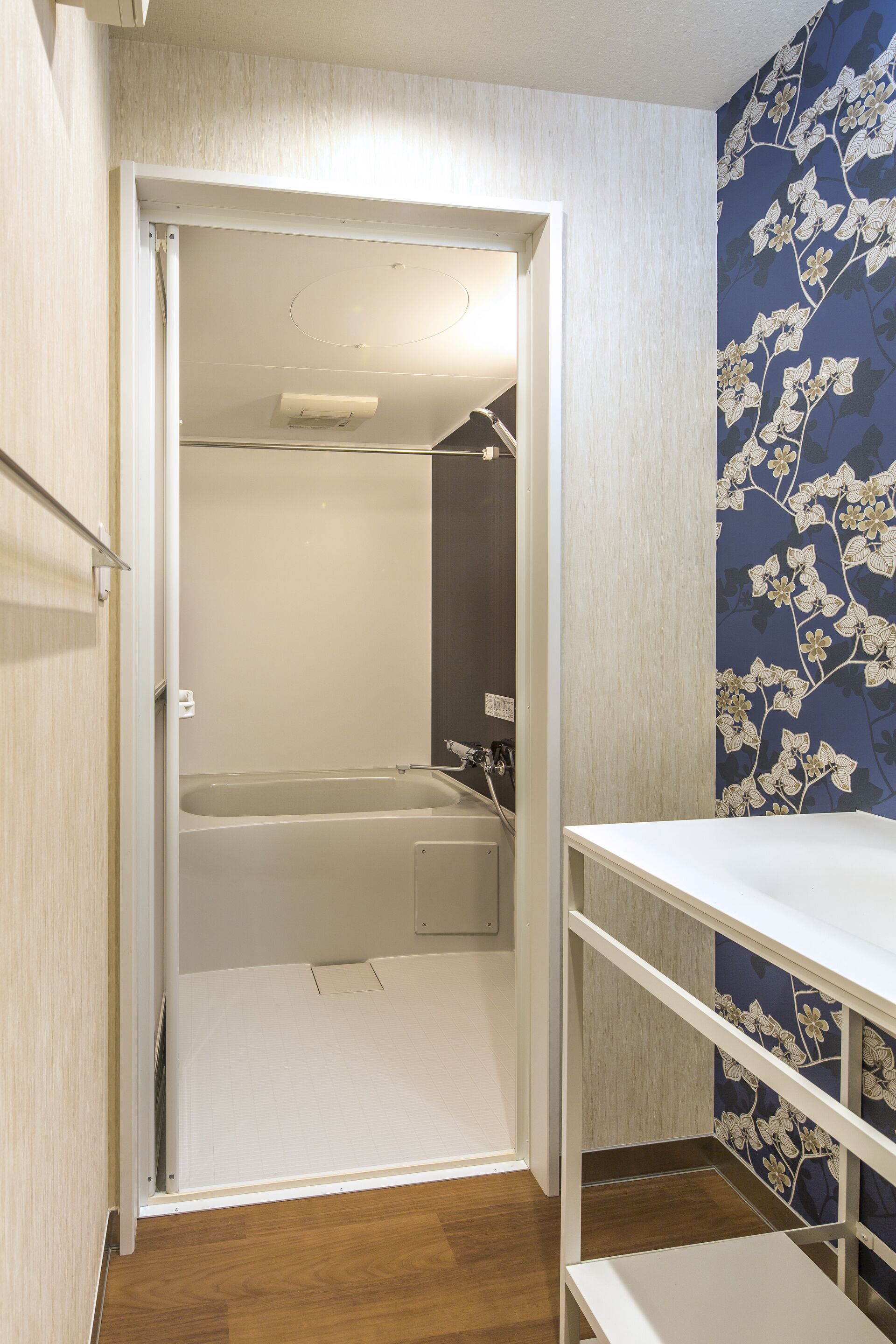 hair dryer, bathrobes, slippers, electronic bidet