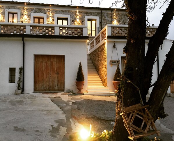 Voorkant van accommodatie