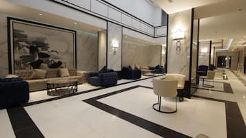 Sala de estar en el lobby