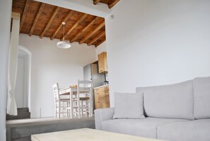 Villa, 2 Bedrooms, Sea View | Living room | LCD TV, DVD player