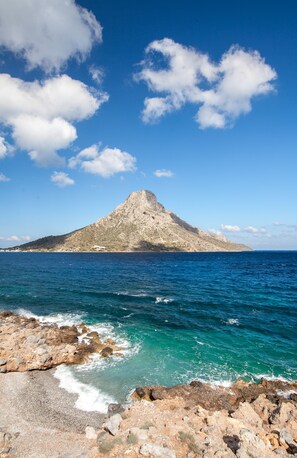 On the beach - Carian Hotel (Kalymnos)