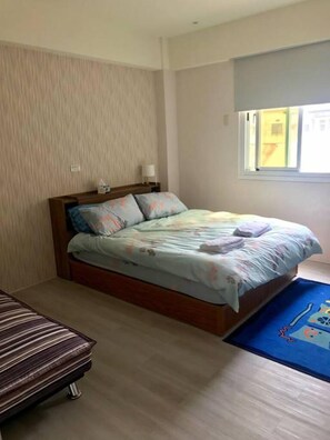Standaard appartement | 2 slaapkamers, een bureau, verduisterende gordijnen, gratis wifi