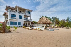 Overnatningsstedets facade