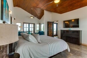 5 bedrooms, premium bedding, in-room safe, desk - Villa Jammin Gecko (Placencia)