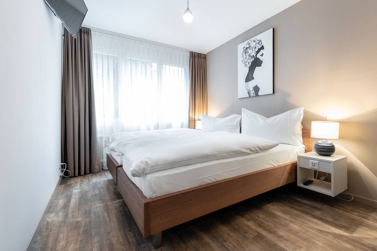 Twin Room, Garden View | Desk, iron/ironing board (on request), free cots/infant beds, free WiFi