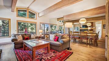 Smart TV, fireplace, offices