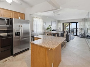 Interior - 2BR Marco Island condo with pool, marina access, WiFi, and kitchen (Marco Island)