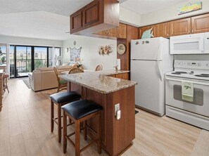 Interior - Waterfront 2BR condo in Marco Island with pool, WiFi, and marina access. (Marco Island)