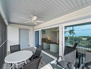 Outdoor dining - Special Sunset View Resort Access and steps to the Restaurant or Pool, A3721C (Cape Haze)