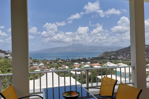 Vue sur les pitons du Carbet