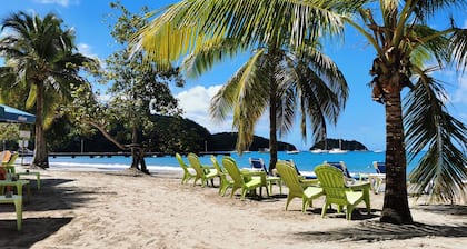 Hibiscus: ruhige und atemberaubende Aussichten für diesen T3 mit Blick auf die Bucht von Fort de France