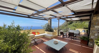 Beautiful villa overlooking the sea in the Maremma National Park