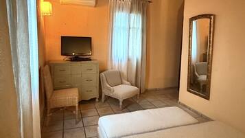 1 bedroom, iron/ironing board, travel crib, free WiFi