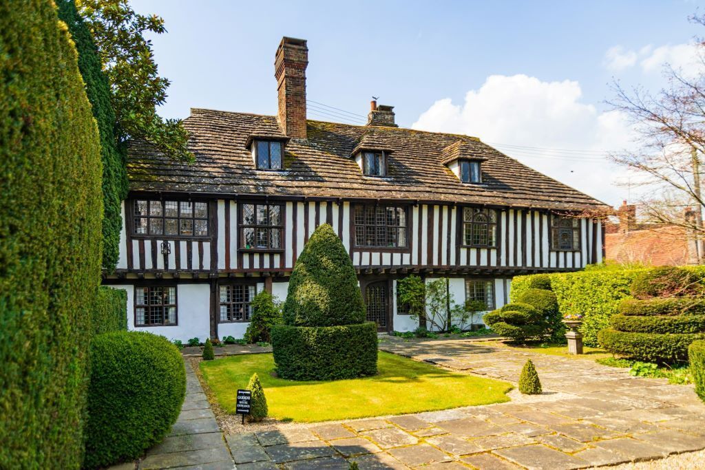 Bramber's Medieval St Mary's House. Ope to the public.