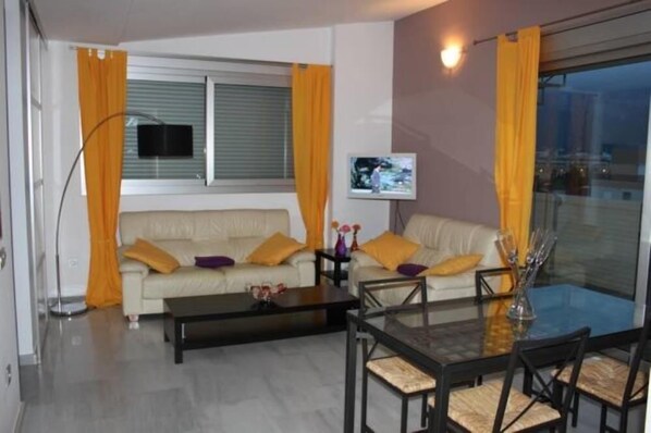 TV, DVD player, ping pong, books