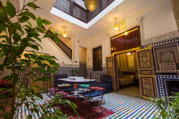 Overnatningsstedets område