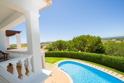 Private, 5 bedroom, 6 bathroom villa with views of sea and nature reserve. 