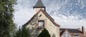 Character house with private heated swimming pool not overlooked and jacuzzi 