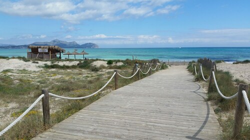 Villa es Baulo Pleta, garten und Pool in strandnähe