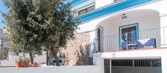 Casa vacacional con terraza