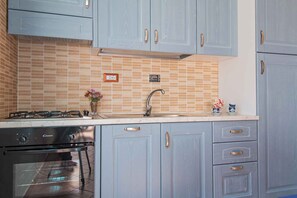 Fridge, stovetop, dishwasher