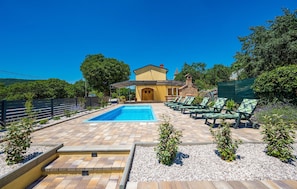 Piscine chauffée