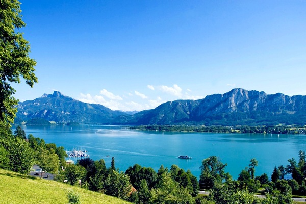 Blick auf den Mondsee