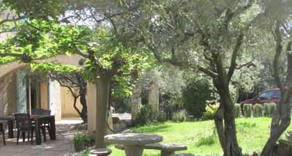 le clos des oliviers , villa calme, ensoleillée, piscine , boulodrom