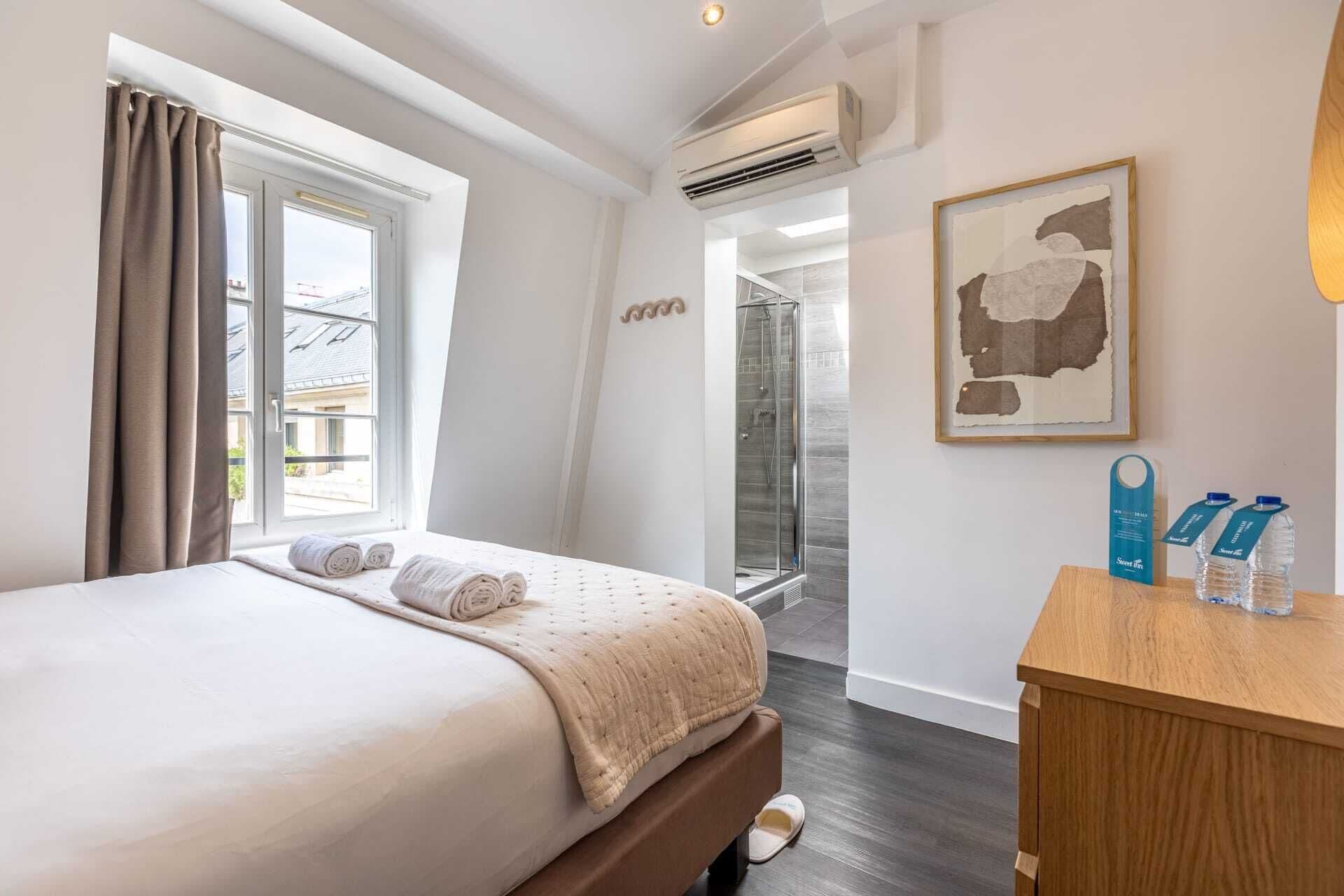 3 habitaciones, tabla de planchar con plancha y wifi gratis 