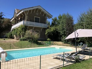 Opvarmet pool
